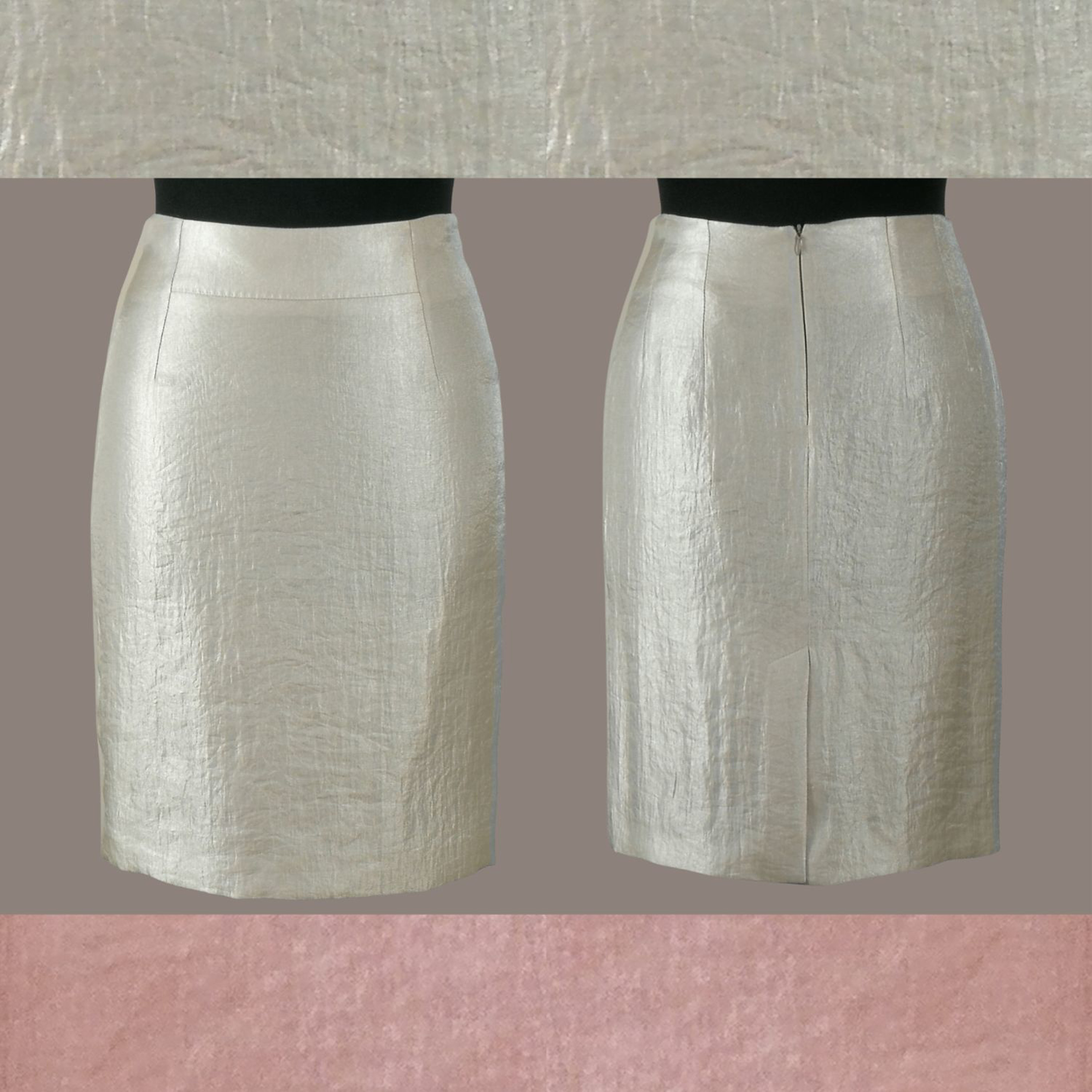 pink and gold, skirt, roza suknja, zlatna suknja Marija modna odjeća